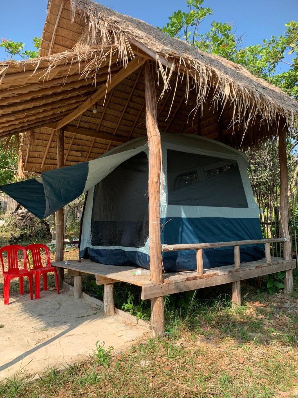 Maloop Cafe Bungalow Kaoh Touch Luaran gambar