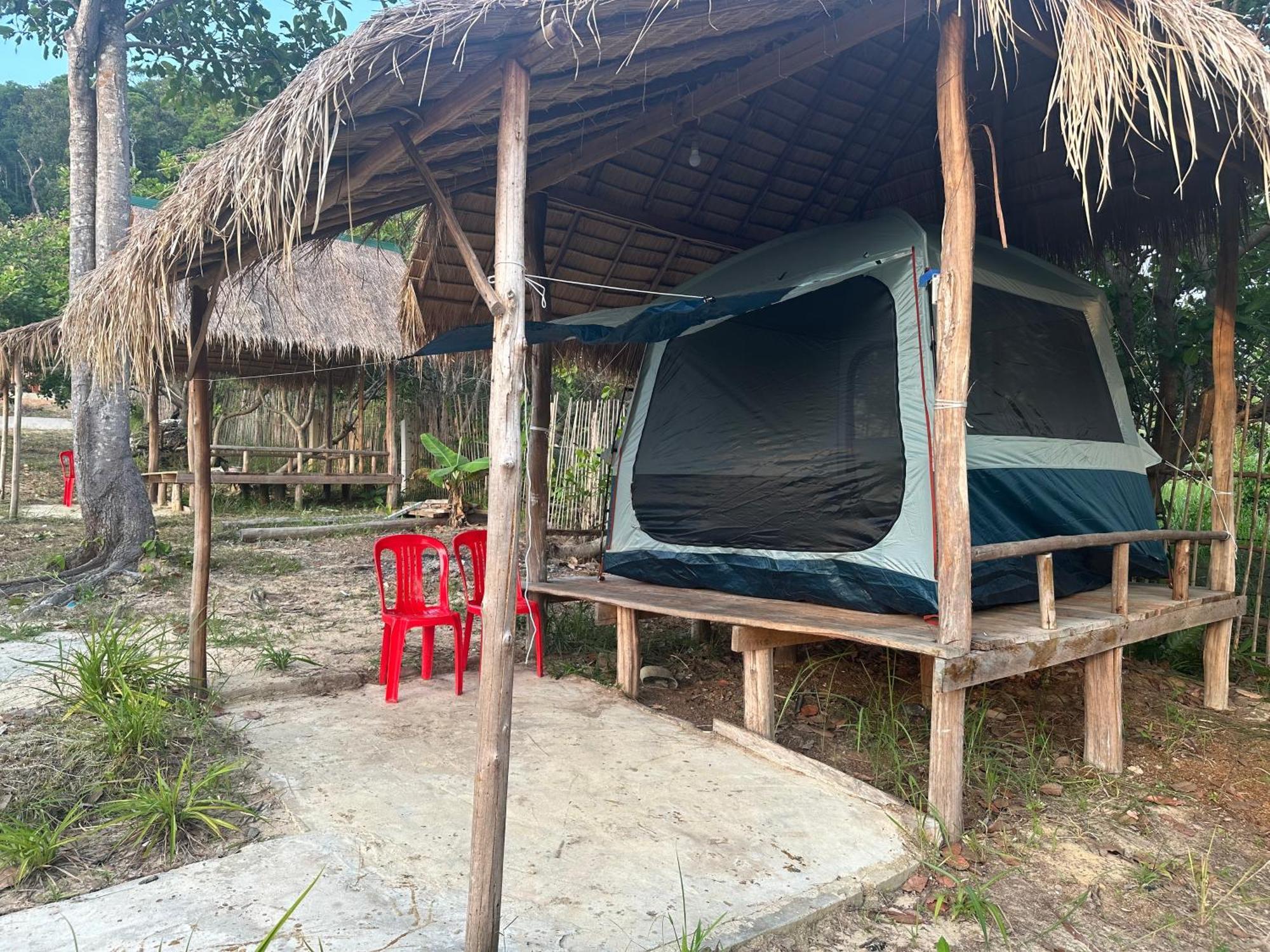 Maloop Cafe Bungalow Kaoh Touch Luaran gambar